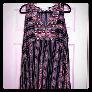 Tribal Print Umgee Dress -Size L